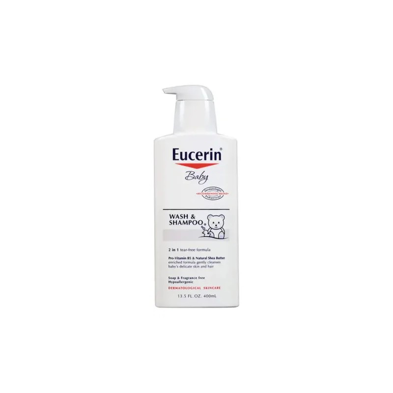 Eucerin Baby Jabon y Shampoo 2 en 1 400 ml