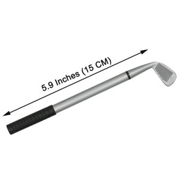 Maydahui 12PCS Golf Ballpoint Pen Funny Sports Golfing Club Props Black Gel Ink for Students Coworkers Boss Office Dad