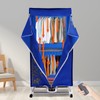 2-Tier Portable Dryer,Clothes Dryer Travel Mini 1200-1500W Dryer Machine,66.14lbs Capacity