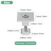 M METERXITY 12-Pack Solar Panel Mount Mid Clamps 30mm T