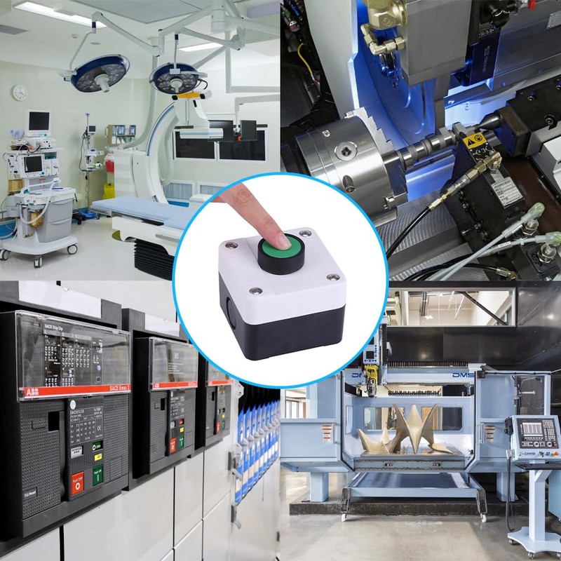 Weatherproof Green Push Button Weatherproof Push Button Switch Moment Switch