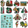 Italian Fridge Magnets 12 Pack Italy Souvenirs PVC Refrigerator Magnets