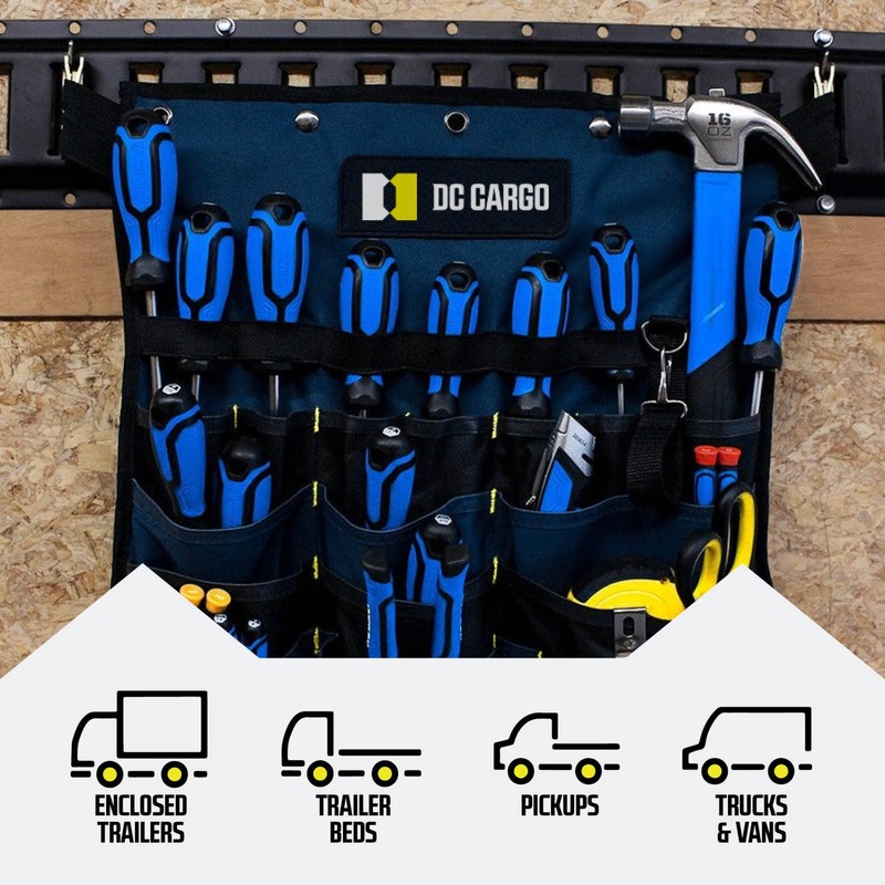 DC Cargo Mall E Track Tie Down Rail Kit 3'