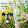 Wind Speed Sensor Professional High Accuracy 3 Cups Wind Speed