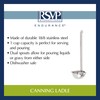 RSVP International Endurance Canning Collection Non-Reactive 18/8 Stainless Steel, Dishwasher