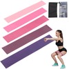 Exercise Bands Resistance, Stretch Fitness Bands, 5 Resistance Levels Elastic