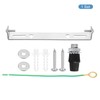 TOP-VIGOR 1Set Light Fixture Ceiling Bracket, 125mm Ceiling Light Plate