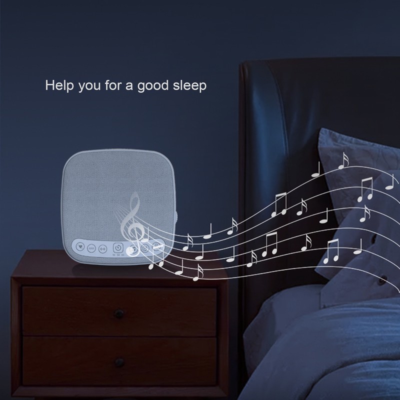 18 Sounds White Noise Sound Machine Automatic Shutdown Timer Rest