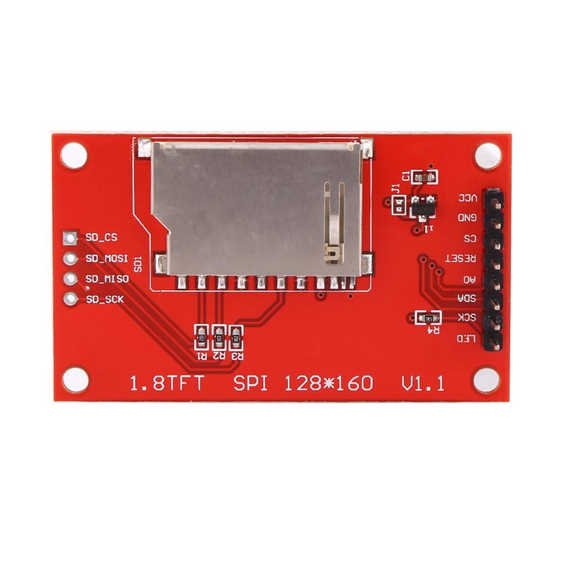 1.8 inch128x160 SPI TFT LCD Display Module ST7735 51/AVR/STM32/ARM 8/16