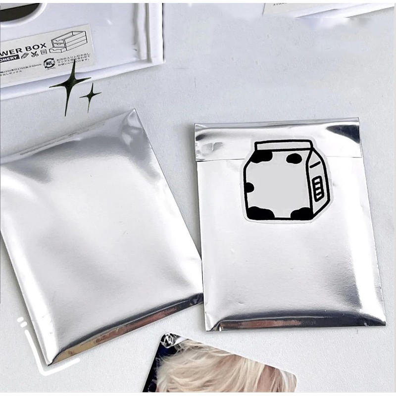 Metallic Envelopes with Self Seal Metallic Bags for Gifts, Office