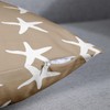 Emvency Set of 4 Throw Pillow Covers Beach Starfish Words