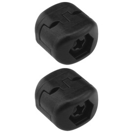 VGOL Pack of 2 Plastic Drop Away Arrow Rest Clamp Buckle for Outdoor Archery Hunting Shooting Adjusting Bowstring Accessories Black