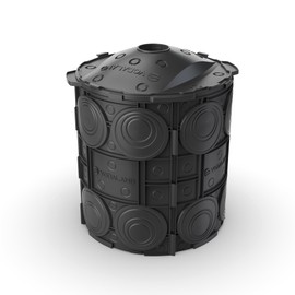 Vodaland- Easy Stormwater Dry Well – Heavy-Duty Modular Drainage Solution with Reinforced Panels, Prevents Flooding & Promotes Groundwater Recharge, Rain Collection, Ideal for Yards & Commercial Use