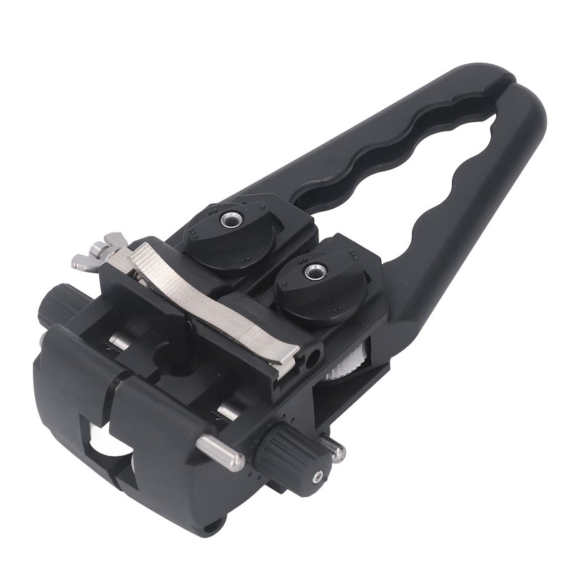 Fiber Optic Stripper ABS Handle Aluminum Alloy Blade Longitudinal Transverse