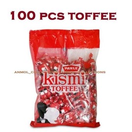 Planet 007 Parle Kismi Toffee Candy 232 gm Pack-100 pcs inside Milk Choco Tasty Candy