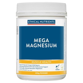 Ethical Nutrients Mega Magnesium Powder (Citrus) 450g
