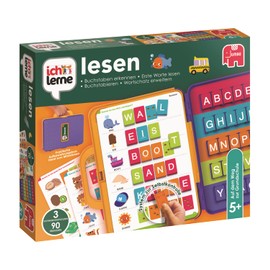 Jumbo Spiele 19565 “Ich lerne lesen” Children’s Educational Game (German Language)