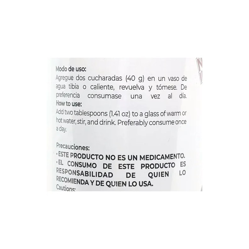 Grenetina Hidrolizada Sabor Frutos Rojos 100% Natural 500 Gr