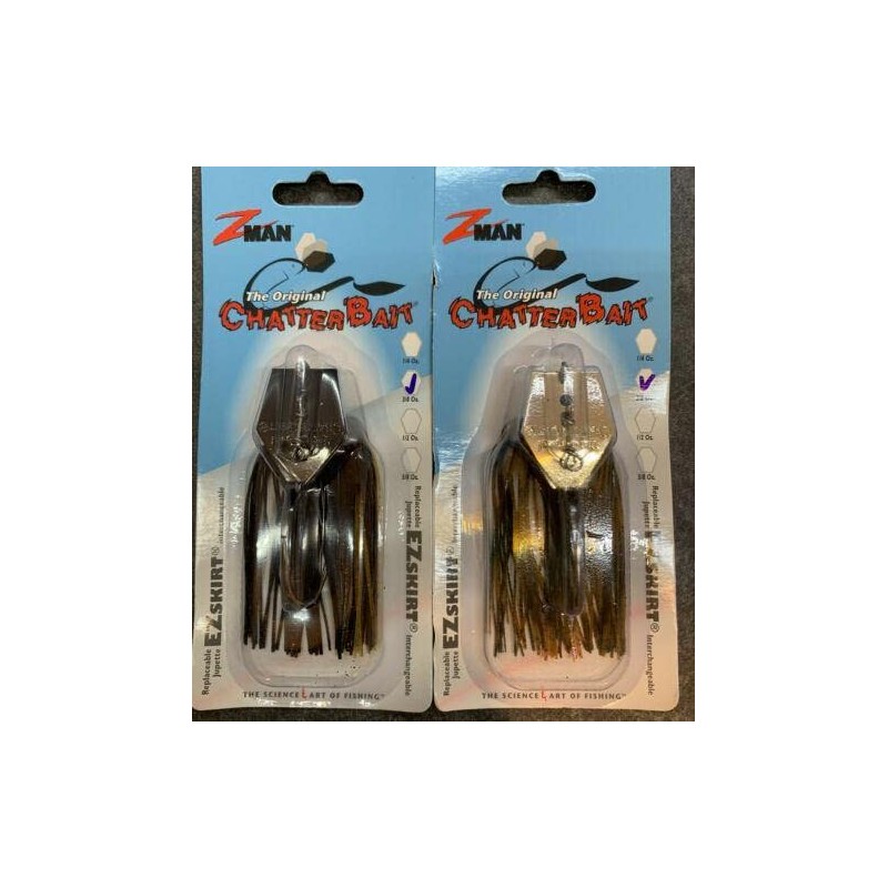 Z-MAN Chatter Bait, 3/8 oz, June Bug