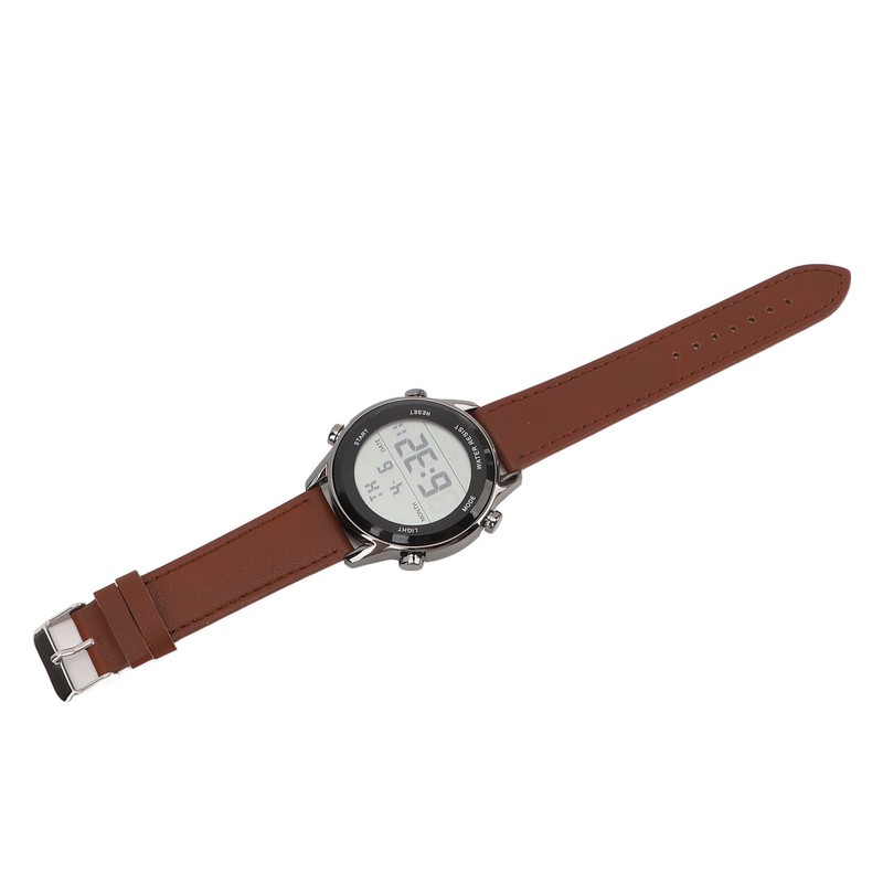 Men Digital Watch Dual Time Stopwatch Calendar Alarm Clock Waterproof