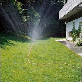 Gardena 995 25 ft. (7.5m) Sprinkler Hose, Orange, for Watering Elongated and Narrow Areas, Made in Germany