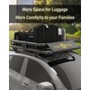 DEXSO 46" x 36" Universal Roof Rack Basket, 200 Lbs