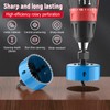 12-Piece Hole Saw Kit, Includes 8 Sizes (3/4" to 2-1/2"),