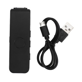 Body Mounted Camera 1080P 60FPS Back Clip Night Vision 130 Deg Wide Angle Portable for Meeting Office Bike