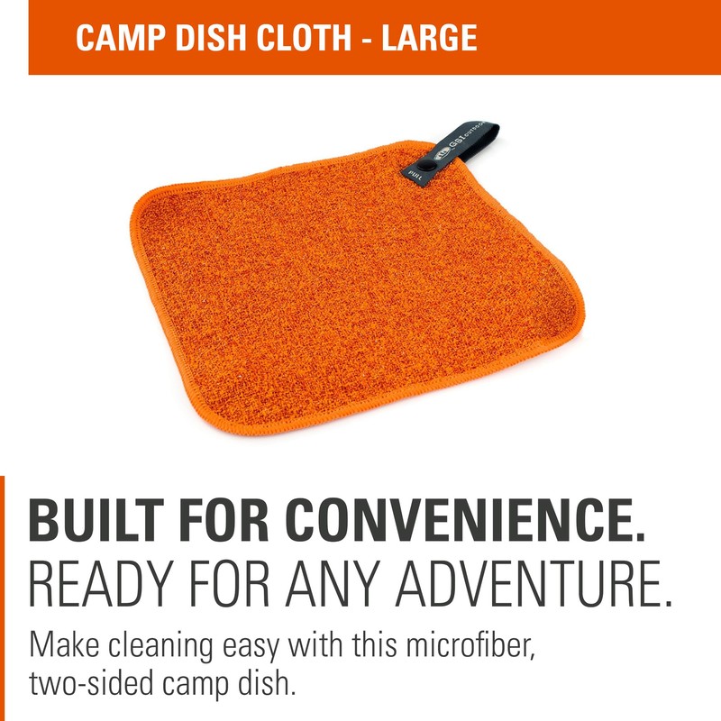GSI Outdoors Camp Cloth, Unisex Adult, Orange, L