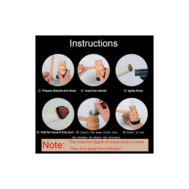Moxibustion Moxa Sticks Rolls Wormwood Mugwort Artemisia aijiu Medicina china