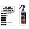 3x100ML High Protection Quick Car Coating Spray, High Protection 3