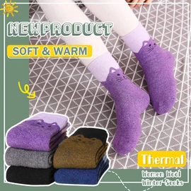 Velice Women Wool Socks Thick Thermal Hiking Warm Winter Crew Cushion Cozy Work Boot Socks 5 Pairs