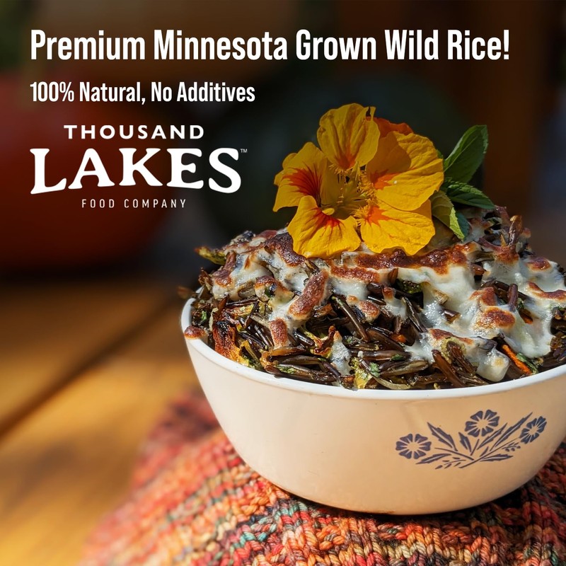 Thousand Lakes Minnesota Grown Wild Rice - 3 pounds (48