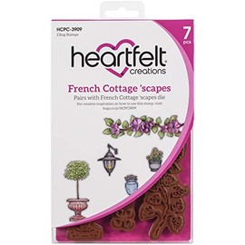 Heartfelt Creations French Country House Rubber Stamp Set