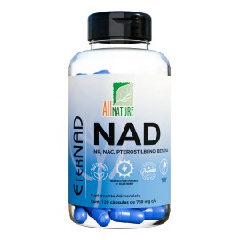 Allnature Eternad Nad 120caps 750mg C/u Sabor Sin Sabor