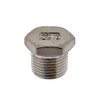 Sealing plug with external hexagon socket NPT 1/2 inch, stainless