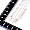 Accessory Shop Piena 925 Silver Birthstone Open Heart Necklace with
