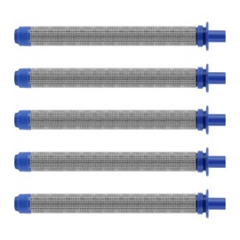 5Pcs 288749 Airless Spray Gun Filter Stainelss Steel 60 Mesh Airless Paint Sprayer Filter Kit Compatible with Filter Spray Gun Models SG10, SG20, SG Pro, SG2, SG3 Airless Spray Gun Filter
