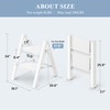 GameGem 2 Step Ladder, Folding Step Stool with Wider Pedal,