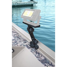 Brocraft Universal Electronic Mount for Boat Gunnel Track Mount/Fish Finder Mount for Versatrack Track, Lund Sport Track/Electronics Mount with Boat Gunnel Track Mount