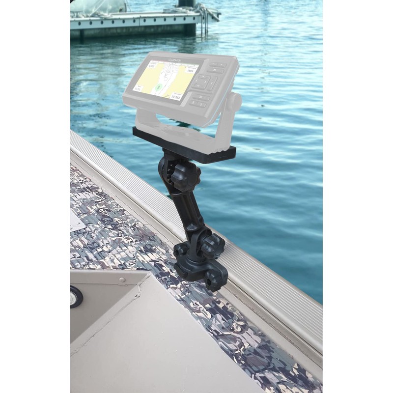 Brocraft Universal Electronic Mount for Boat Gunnel Track Mount/Fish Finder