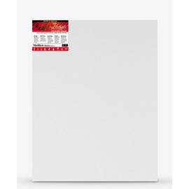 Daler-Rowney Artists' Stretched Canvas, Medium Grain, 350 gsm, 20mm Deep, 28 x 35in - 70 x 90 cm, White