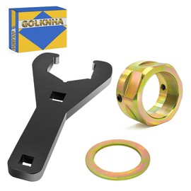 Rear Axle Lock Nut & Rear Axle Nut Wrench Tool 46mm Kit Compatible with Yamaha Raptor 700R YFM700 YFM700R 2006-2024 YFZ450 2004-2013 OEM# 90179-36003-00