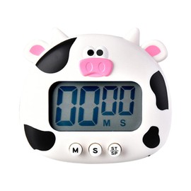 Digital Timer, Cute Animal Small Timer For Kids with Large Display For Teachers Cooking Bake Sport Game (#1)