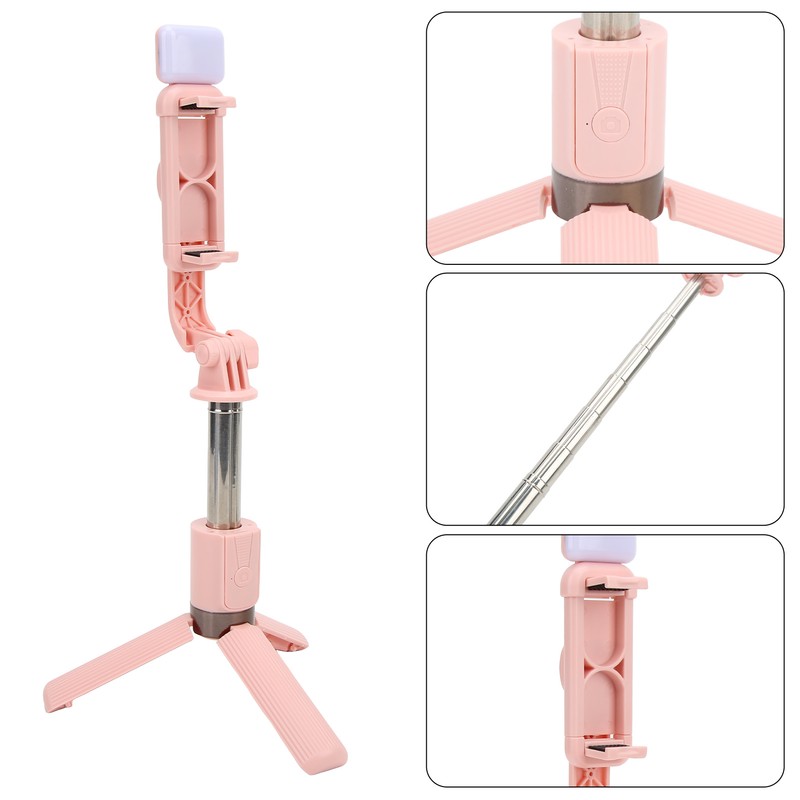 Selfie Stick Anti Shake Handheld 360° Rotation 270° Pitch Rotation