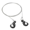 2pcs RC Metal Trailer Hook Aluminum Alloy Steel Rope Lightweight