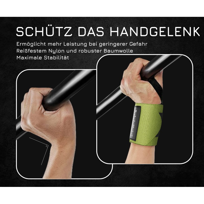Breaking Limits Lifting Straps & Wrist Wraps for Strength Training,