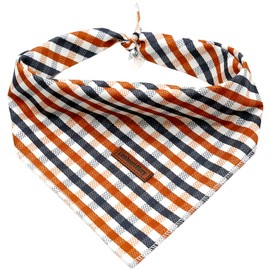 Lionheart Glory Fall Bandana - Washable Soft Dog Scarf, Square Adjustable Boy Dog Bandanas for Medium Large Dogs