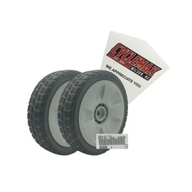 Cyclemax 2 Pack compatible with Honda HRR216 LAWNMOWER FRONT WHEELS 44710-VL0-L02ZB