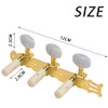 2 Pieces Classical Guitar Tuning Pegs Guitar Tuning Pegs 3L+3R